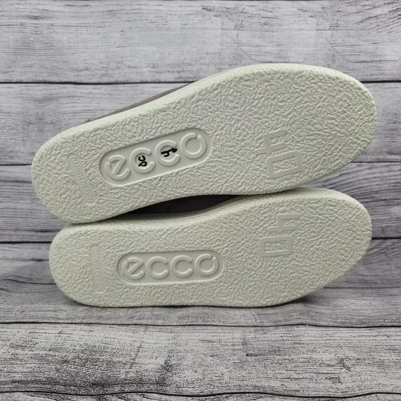 ECCO Women's Hi-Top Trainers Gray Size 40 EU 9-9.5 US - Picture 6 of 6